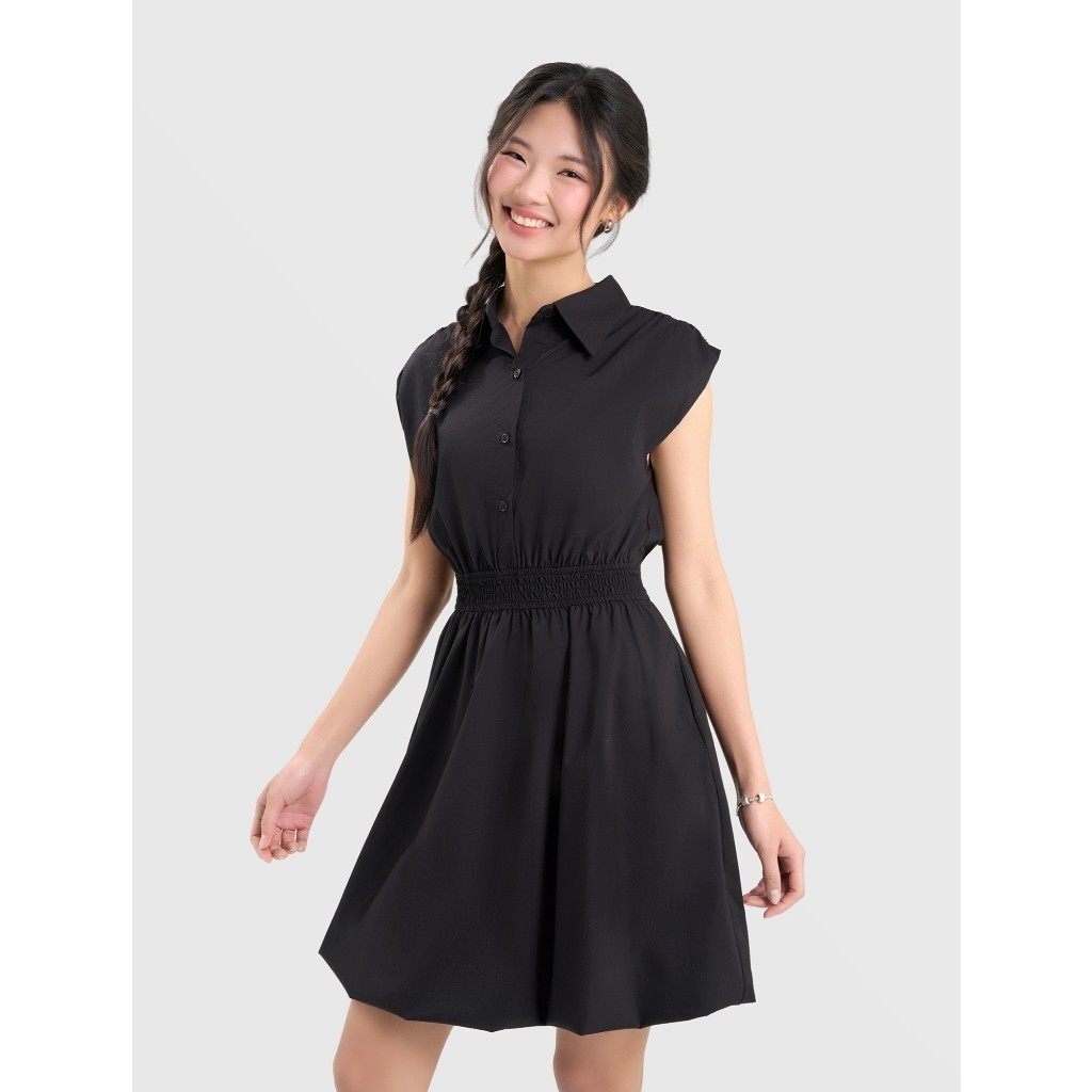 Váy liền nữ CANIFA dáng A cổ sơ mi 6DS25S012