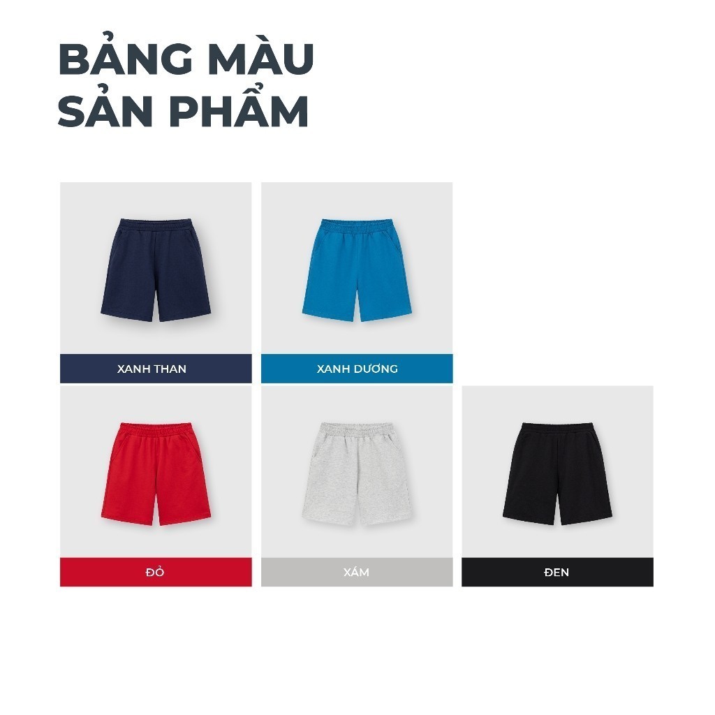 Quần short bé trai CANIFA cạp chun form vừa 2BS25S001