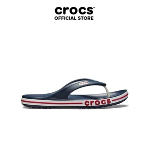 Dép Xỏ Ngón Unisex Crocs Bayaband - Navy/Pepper - 205393-4CC