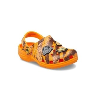 Giày Clog Trẻ Em Crocs Toddler Jurassic World Classic - Orange Zing - 208848-83A