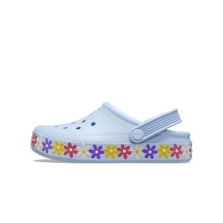 [SẢN PHẨM ĐỘC QUYỀN SÀN TMĐT]Giày Clog Trẻ Em Crocs Toddler Off Court Daisy - Blue Calcite - 209067-4NS