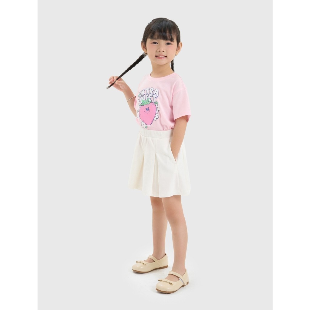 Quần váy bé gái CANIFA dáng xòe xếp ly 1BS25S005