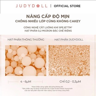 Kem Che Khuyết Điểm JUDYDOLL Liquid Concealer Che phủ tốt Che quầng thâm Không mốc Không đọng rãnh nhăn Lâu Trôi 3,2g
