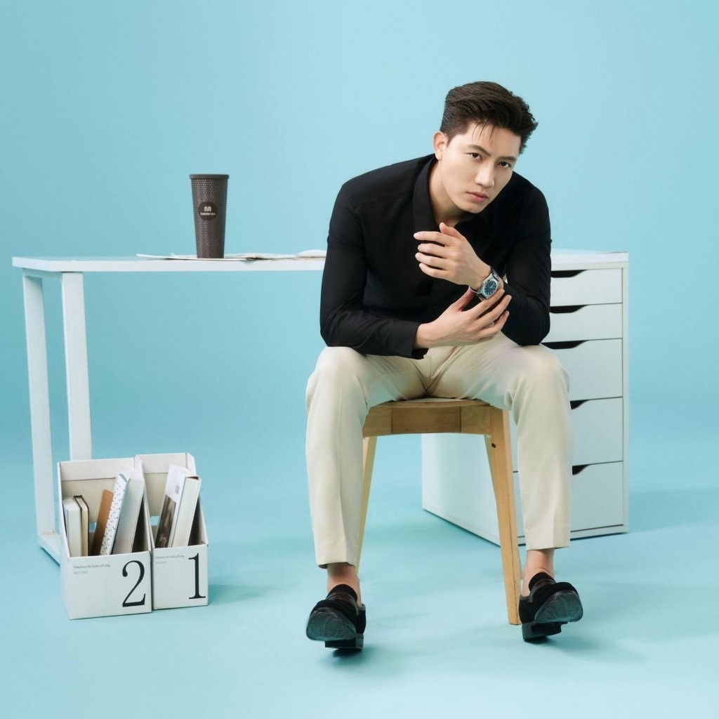 [Insidemen x Anh Tú] Quần Âu Nam Insidemen Cropped Trẻ Trung Hiện Đại Bền Màu Linh Hoạt 6TR0110Z