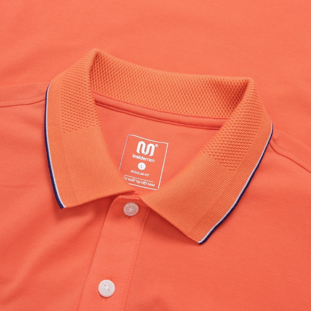 Áo Polo Nam Tay Ngắn INSIDEMEN Regular Fit Freezing Polyamide Mát Lạnh Co Giãn Nhiều Màu IPS058AZ