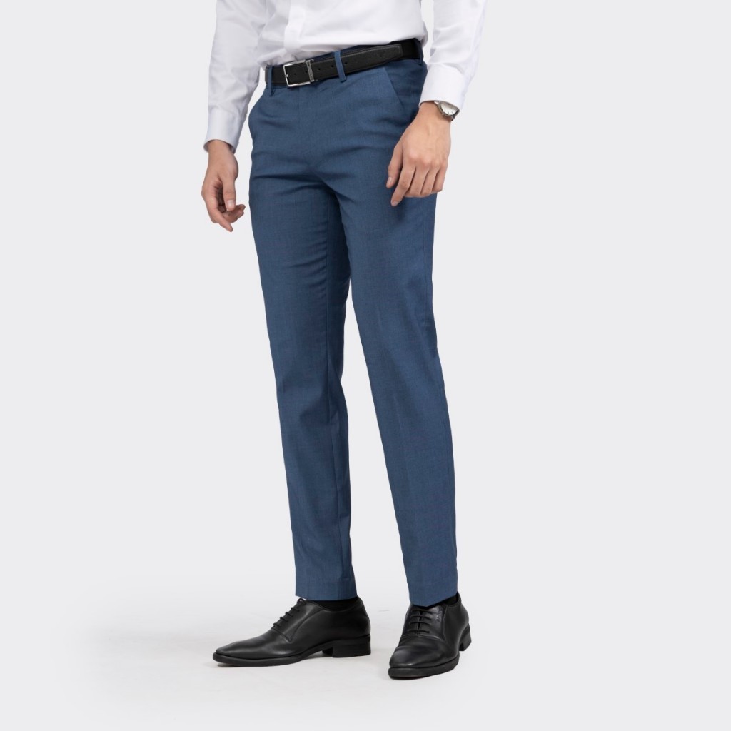 Quần Tây Nam INSIDEMEN Cao Cấp Vải Co Giãn Ít Nhăn Dáng Slim Fit Form Ôm Co Giãn Nhẹ ITR03302