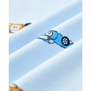 Đồ bộ pijama tay ngắn in hình siêu nhân/ô tô bé trai Rabity 962.017