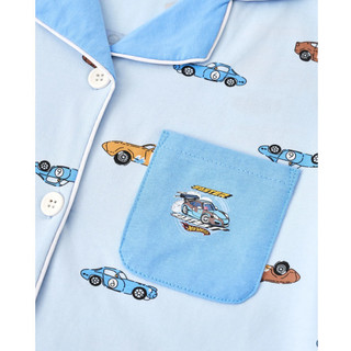 Đồ bộ pijama tay ngắn in hình siêu nhân/ô tô bé trai Rabity 962.017