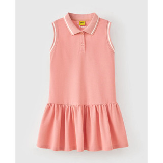 Đầm thun polo sát nách Stitch Disney bé gái Rabity 552.017