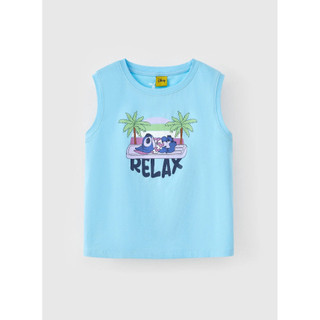 Áo thun sát nách Stitch Disney bé trai Rabity 505.001