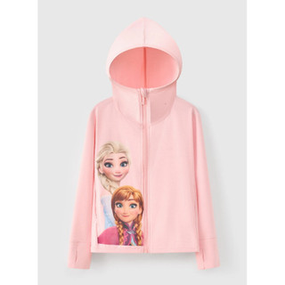 Áo khoác chống nắng có mũ Elsa Disney bé gái Rabity 524.002