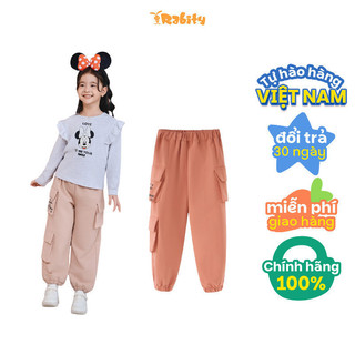 Quần nỉ dài Minnie bé gái Rabity 544.001