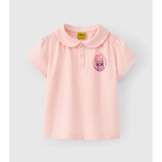 Áo thun Polo tay ngắn Stitch Disney bé gái Rabity 501.014