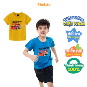 Áo thun xe hơi ngắn tay Cars bé trai Rabity 500.001