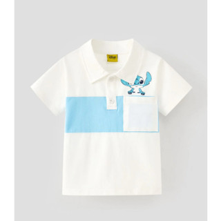 Áo thun polo tay ngắn Stitch Disney bé trai Rabity 501.013