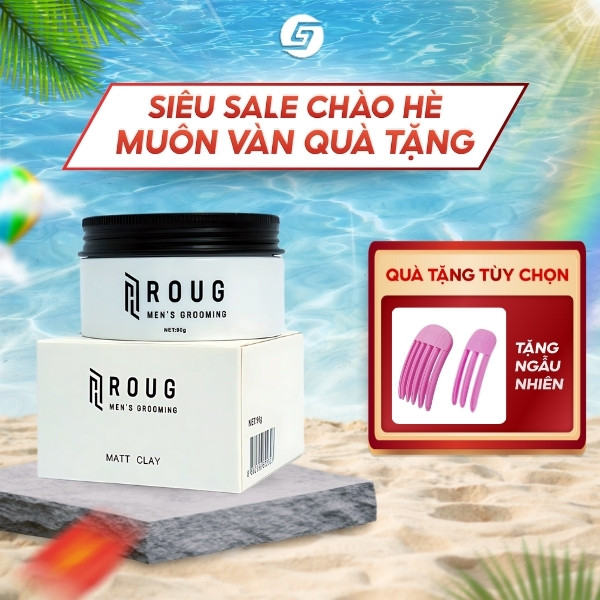 [BẢN MỚI VERSION 4] Sáp vuốt tóc Roug Matt Clay Chính hãng | Phù hợp ...