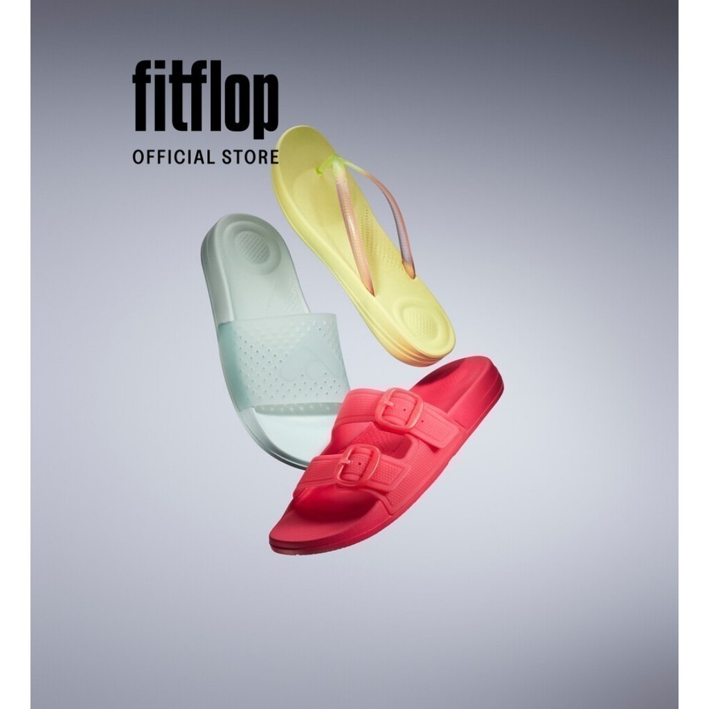 Dép Quai Ngang Nữ FitFlop IQUSHION - Wild Raspberry - FOT - IC2-B58