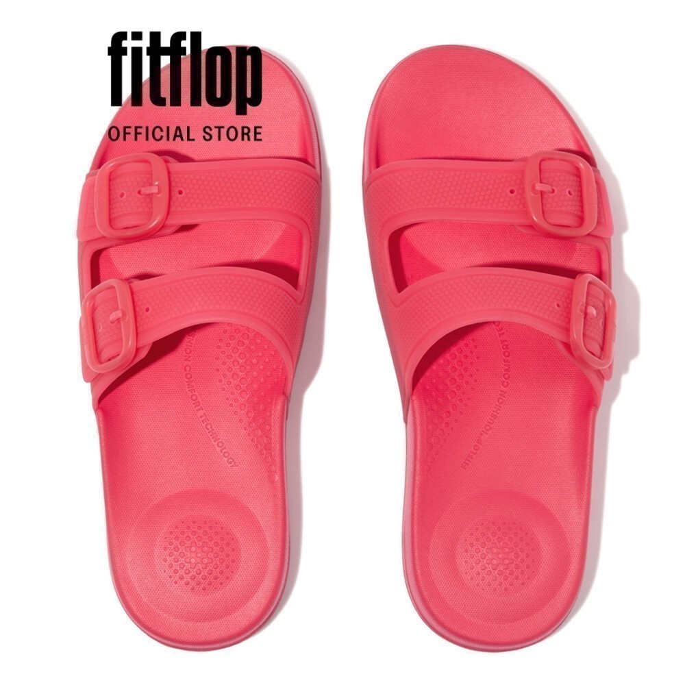 Dép Quai Ngang Nữ FitFlop IQUSHION - Wild Raspberry - FOT - IC2-B58