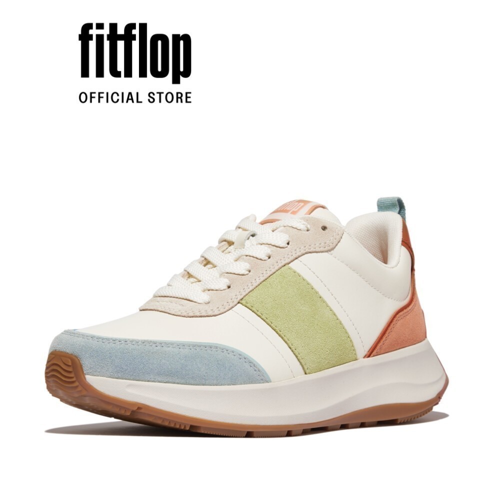 Giày Thể Thao Cổ Ngắn Nữ FitFlop F-MODE - Apricot Mix - FOF - IL3-B96