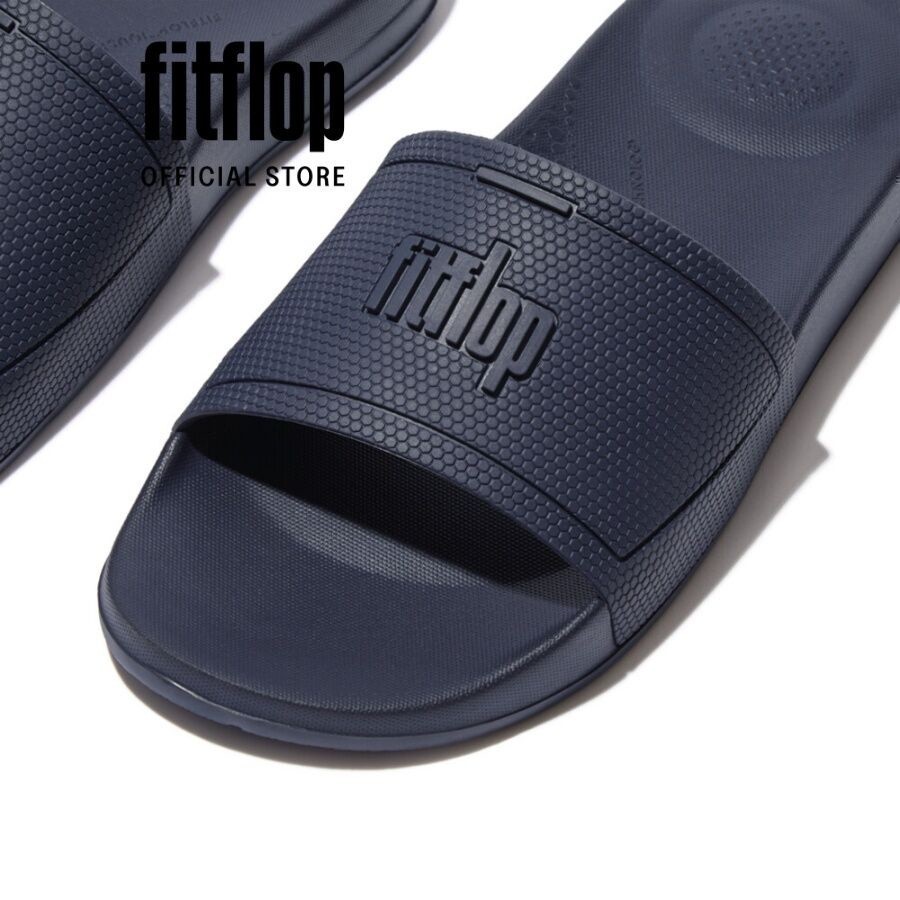 Dép Quai Ngang Nữ FitFlop IQUSHION - Midnight Navy - FL49 - EQ3-399