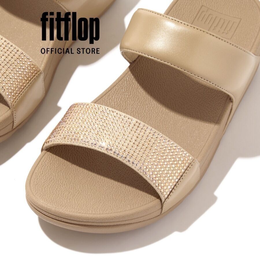 Dép Quai Ngang Nữ FitFlop LULU - Latte Beige - FON - EC4-A94