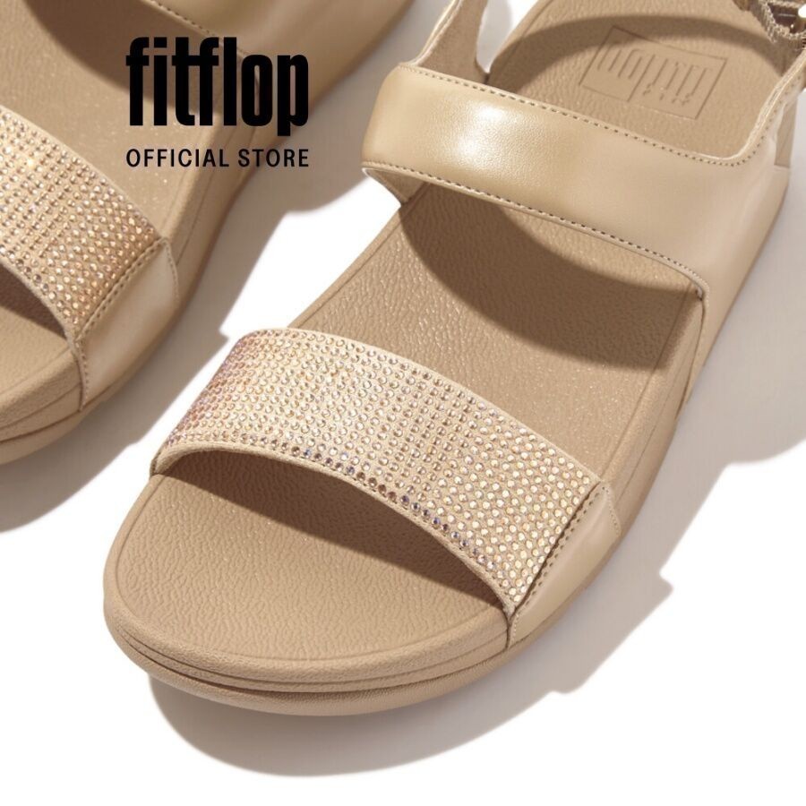 Xăng Đan Nữ FitFlop LULU - Latte Beige - FON - EC3-A94