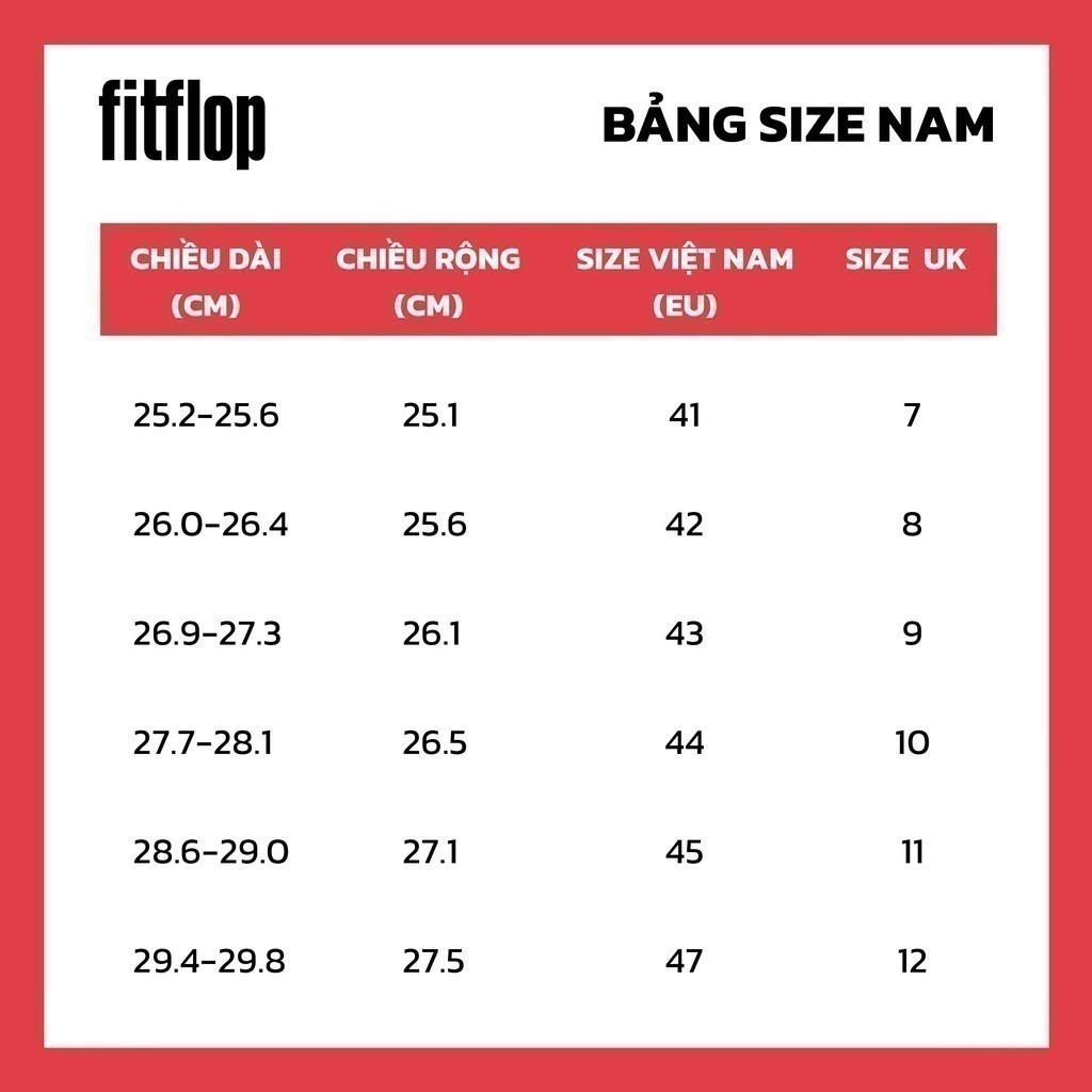 Dép Quai Ngang Nam FitFlop GEN- FF - Chocolate Brown - FL13 - GY8-167