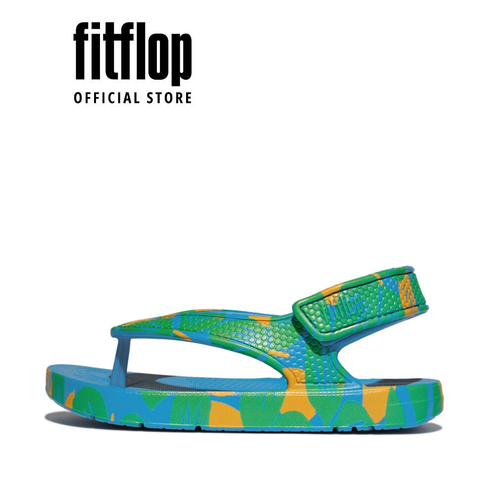 Dép Xỏ Ngón Trẻ Em FitFlop iQUSHION - Beach Blue - FON - JC5-C87