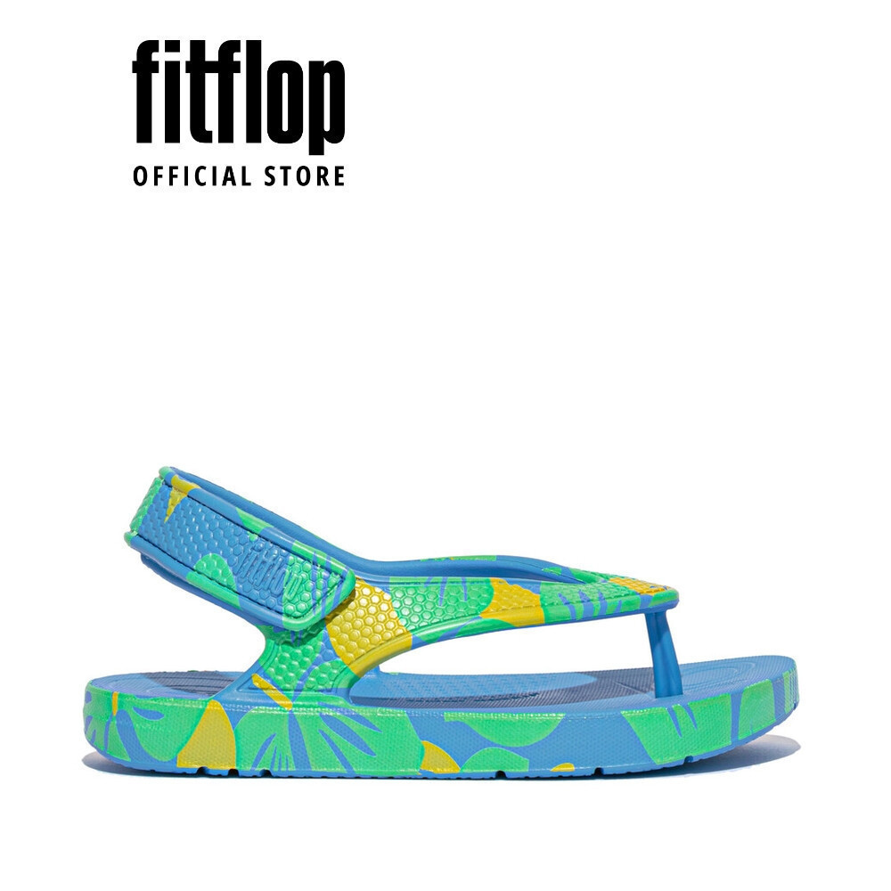 Dép Xỏ Ngón Trẻ Em FitFlop iQUSHION - Beach Blue - FON - JC5-C87