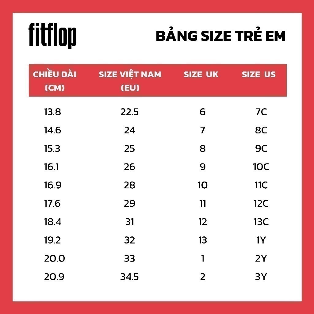 Dép Xỏ Ngón Trẻ Em FitFlop IQUSHION - Skywash Blue - FL39 - HE1-B12