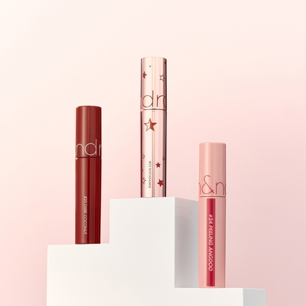 [Romand] Combo Son Tint bóng lì Hàn Quốc Romand Juicy Lasting Tint 5.5g + Son tint nước Romand Glasting Water Tint 4g