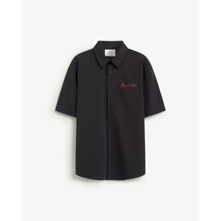 Áo Sơ Mi Nam Ngắn Tay Vải Nylon Phối Túi Form Loose - Routine 10S25SHS008