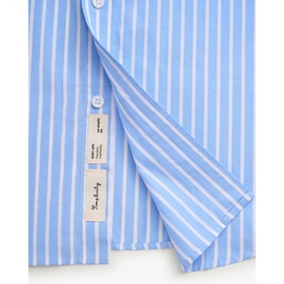 Áo Sơ Mi Nam Tay Dài Vải Kẻ Sọc Form Loose - Routine 10S25SHL009