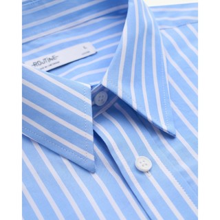 Áo Sơ Mi Nam Tay Dài Vải Kẻ Sọc Form Loose - Routine 10S25SHL009
