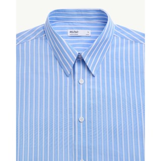 Áo Sơ Mi Nam Tay Dài Vải Kẻ Sọc Form Loose - Routine 10S25SHL009