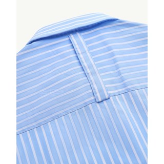 Áo Sơ Mi Nam Tay Dài Vải Kẻ Sọc Form Loose - Routine 10S25SHL009