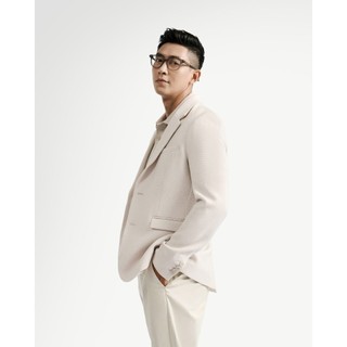 Áo Vest Blazer Vải Twill Trơn Form Fitted - Routine 10F24VES001
