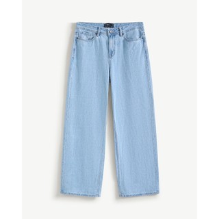 Quần Denim Nam Ống Rộng Trơn Form Wide Leg - Routine 10F24DPA061