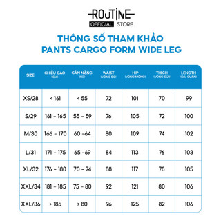 Quần Denim Nam Ống Rộng Trơn Form Wide Leg - Routine 10F24DPA061