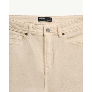 Quần Jeans Nam Trơn Form Slim Cropped - Routine 10S25DPA002