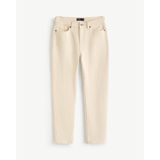 Quần Jeans Nam Trơn Form Slim Cropped - Routine 10S25DPA002