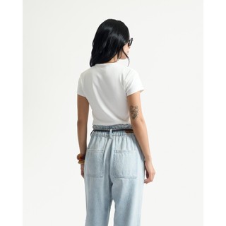 Áo Thun Nữ Tay Ngắn Thêu Hình Thêu Form Fitted - Routine 10S25TSSW025R1