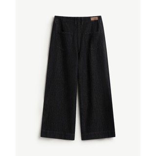 Quần Denim Nữ Rã Sườn Form Wide Leg - Routine 10S25DPAW013