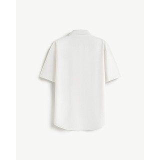 Áo Sơ Mi Nam Tay Ngắn Trơn Vải Linen Form Regular - Routine 10F24SHS034
