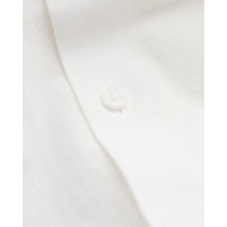 Áo Sơ Mi Nam Tay Ngắn Trơn Vải Linen Form Regular - Routine 10F24SHS034