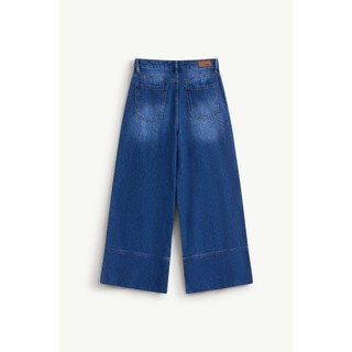 Quần Jeans Nữ Trơn Ống Đứng Form Wide Leg - Routine 10F24DPAW009R1