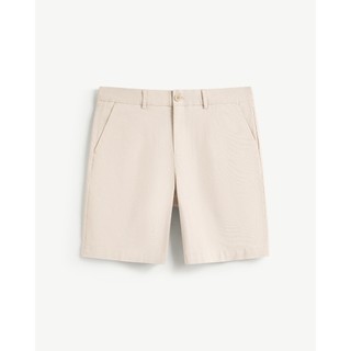 Quần Short Khaki Nam Vải Dobby Form Straight - Routine 10F24PSH041