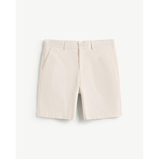 Quần Short Khaki Nam Vải Dobby Form Straight - Routine 10F24PSH041
