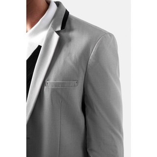 Áo Vest Blazer Nam Phối Cổ Form Fitted - Routine 10F22VES005