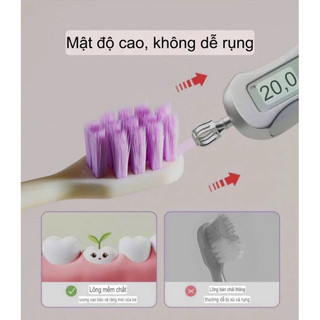 Set 6 bàn chải đánh răng cho bé từ 3-6t - bàn chải lông mềm hoạ tiết hoạt hình 🌸🌸🌸